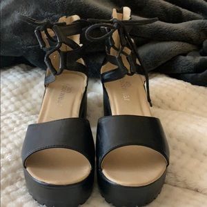 NastyGal Platform Heels
